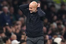 Pep Guardiola admits Man City are ‘in real difficulty’ as injuries mount up