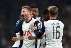 Tottenham answer biggest question of their season to fuel Carabao Cup dream