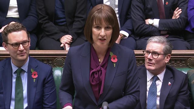 <p>Chancellor Rachel Reeves deliverd her Budget to the House of Commons (House of Commons/UK Parliament/PA)</p>