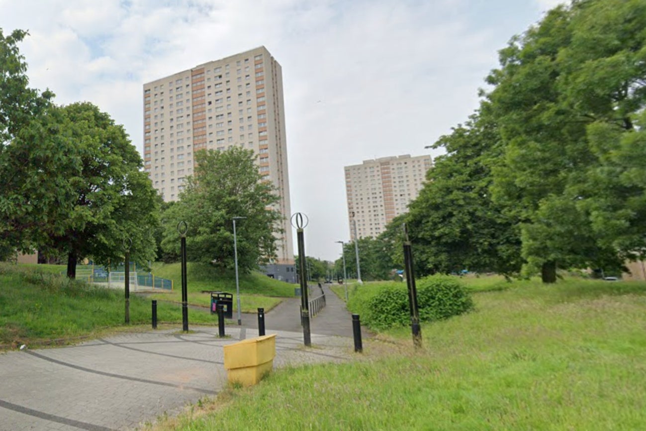 St Mungo Avenue - where Sandi Butler was found injured before being pronounced dead