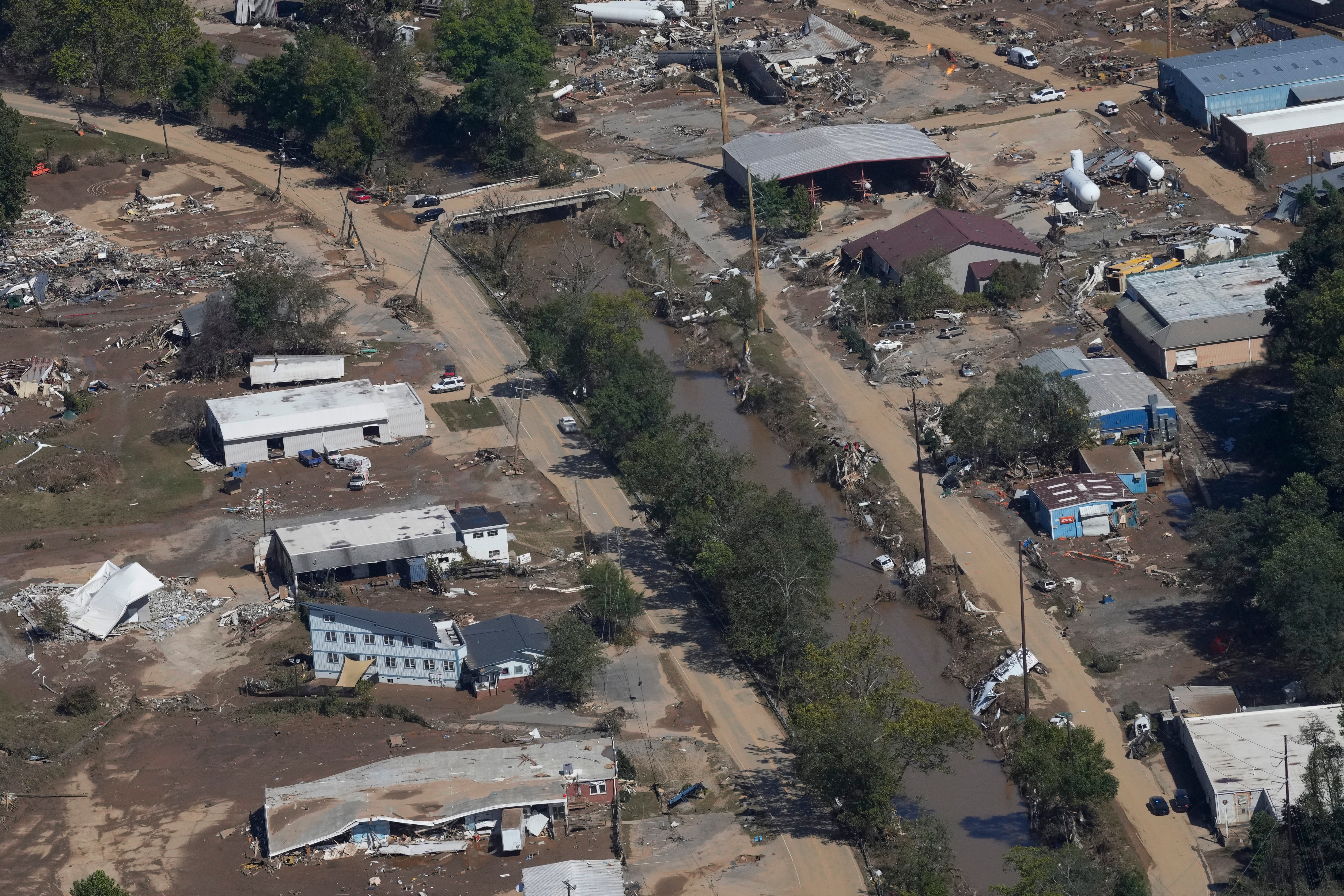 Helene caused severe flooding and destruction, and a death toll of at least 230, after barrelling across six states, including North Carolina, in late September