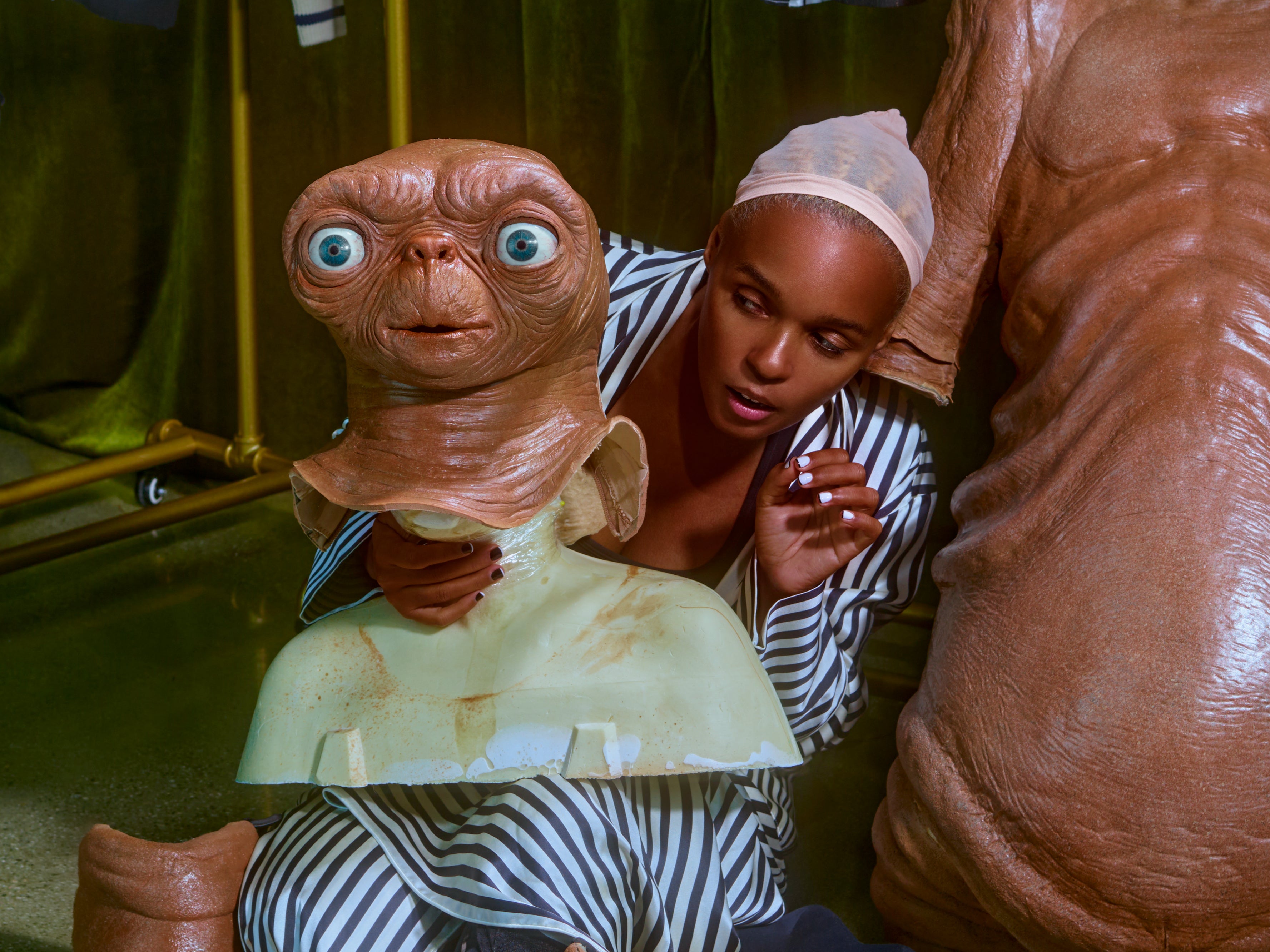 Janelle Monae debuts E.T. Halloween costume on Instagram