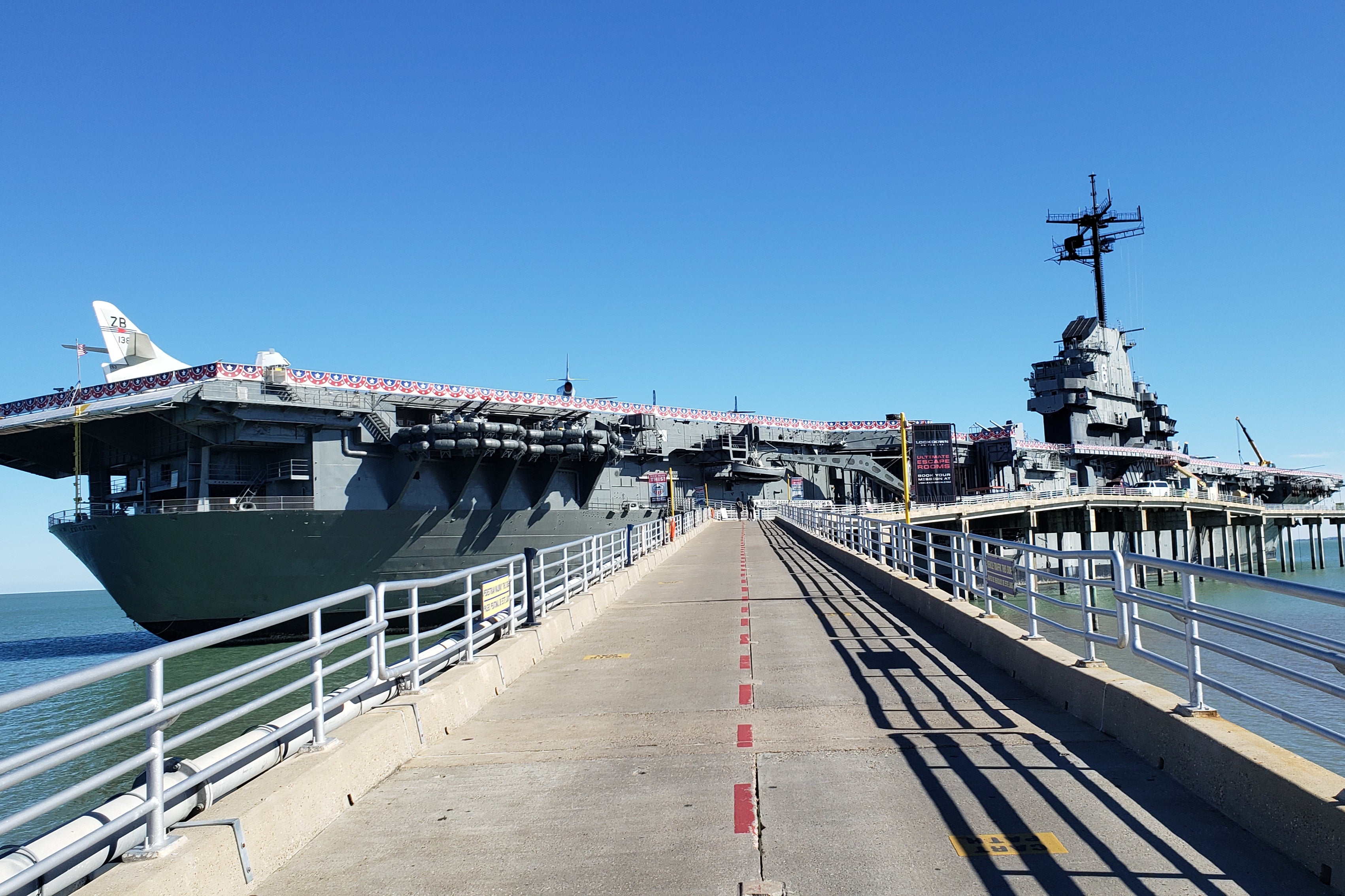 The USS Lexington Museum is packed with exhibits, a 3D cinema and its own escape room