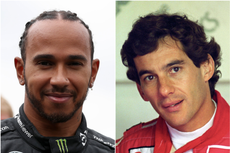 Lewis Hamilton ‘jumped at the opportunity’ to drive Ayrton Senna’s McLaren