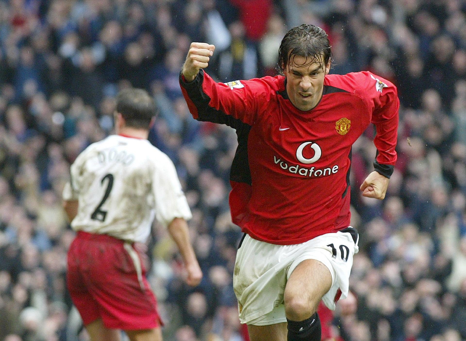 Ruud van Nistelrooy scored 150 goals as a Man Utd player and hopes to make as powerful an impact as interim boss