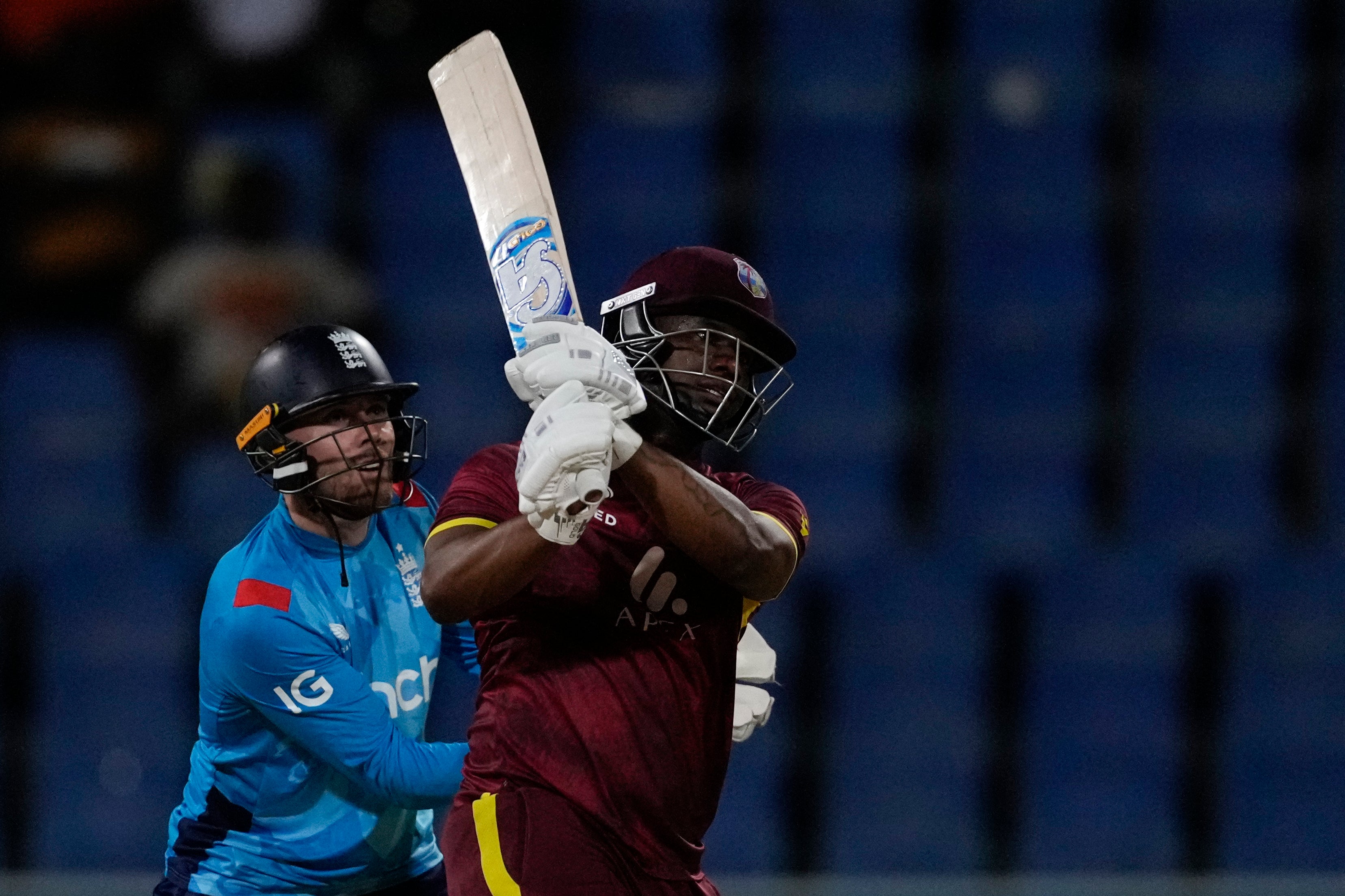 Evin Lewis starred for the West Indies (Ricardo Mazalan/AP)