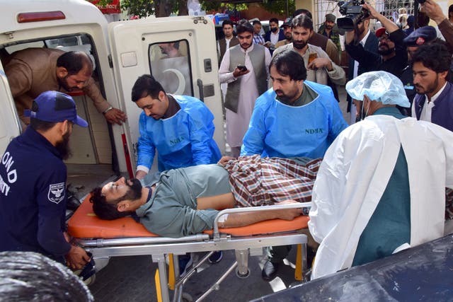 <p>Pakistan terror attack </p>