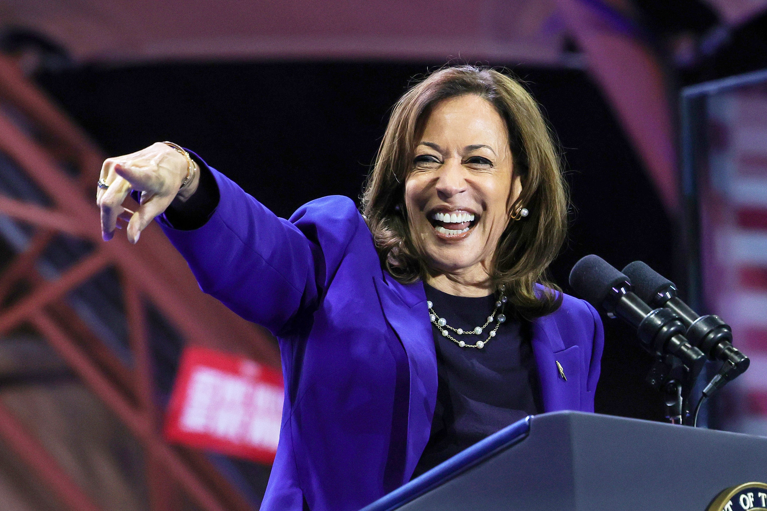 Kamala Harris gave a one-word response to Donald Trump’s announcement that Robert F Kennedy Jr will work on ‘women’s health’ if he’s elected