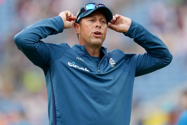 Marcus Trescothick is England’s interim white-ball head coach (Mike Egerton/PA)