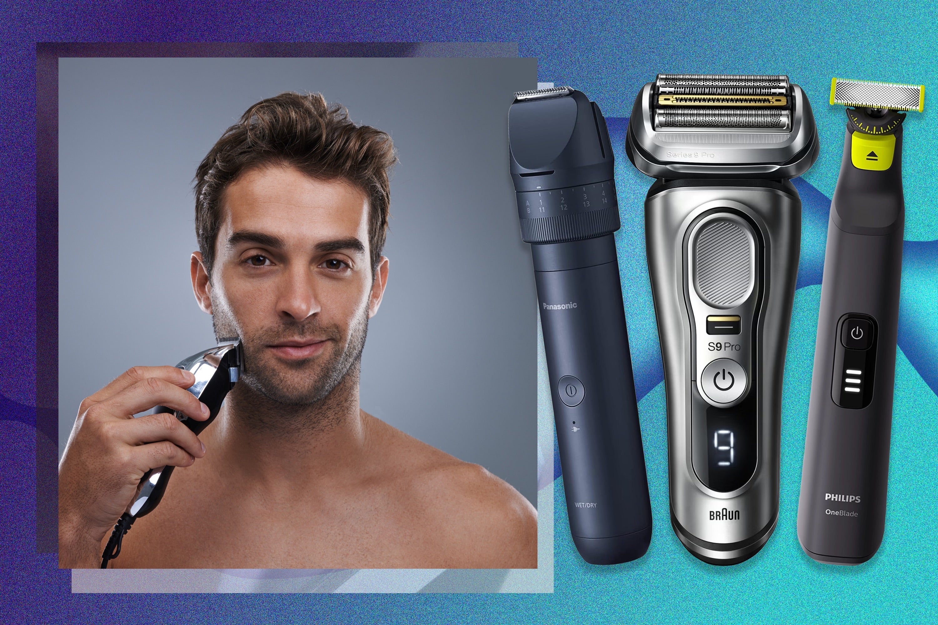 Electric shavers are ideal for sensitive, blemish-prone or mature skin with the odd wrinkle to navigate