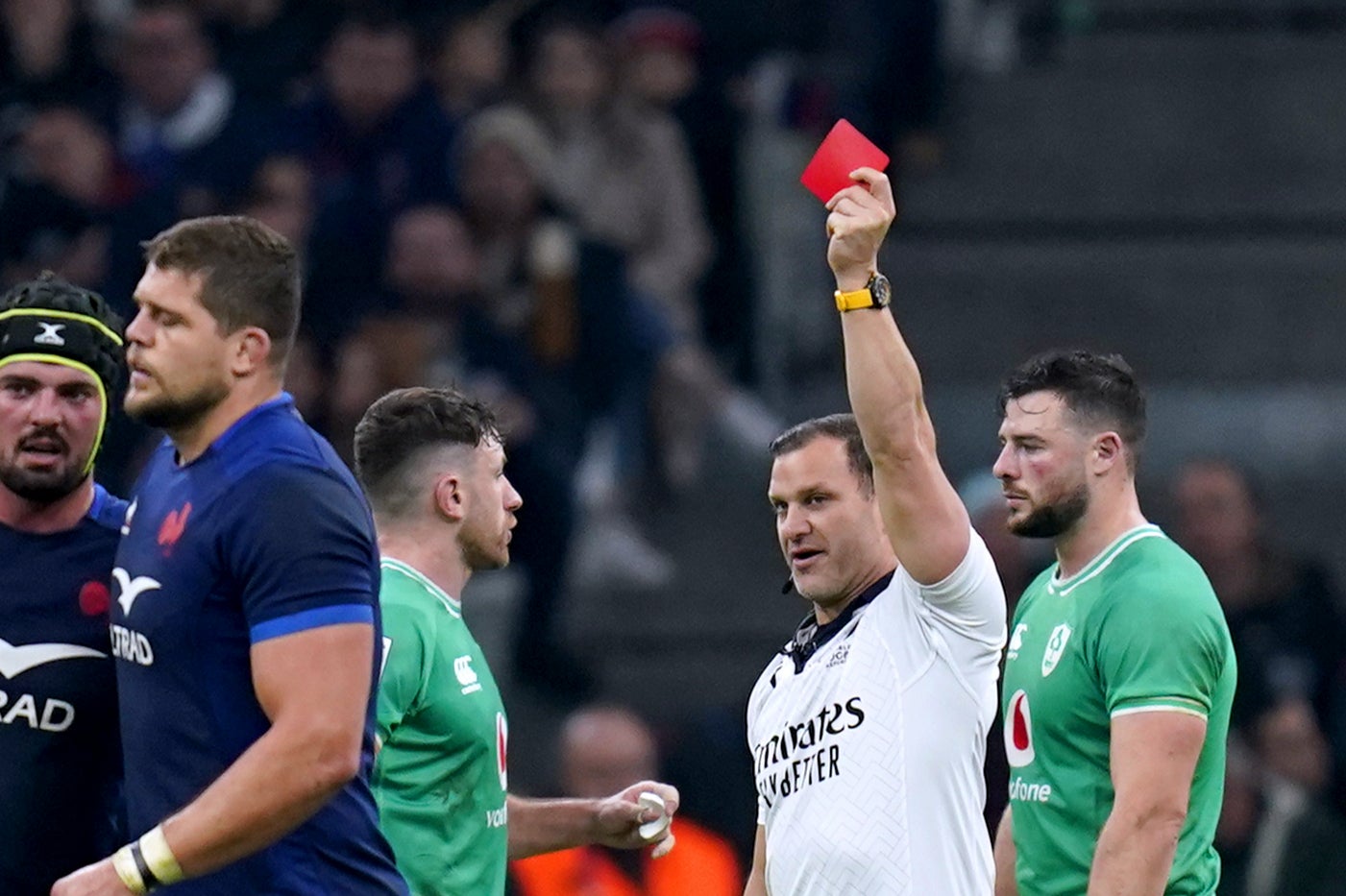 Twenty-minute red cards are being trialled this autumn