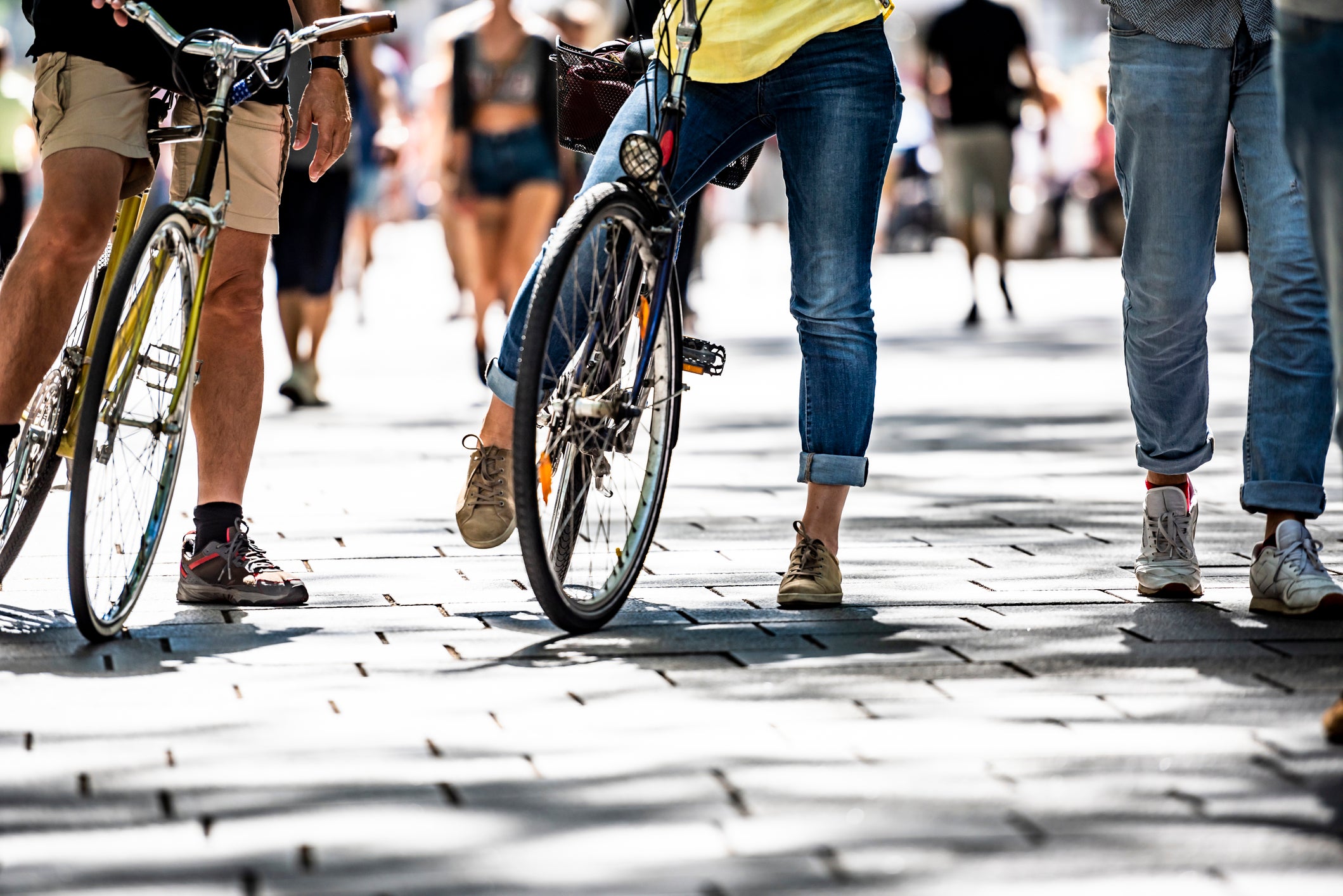 A number of areas around the UK have introduced cycling bans in order to increase safety for pedestrians