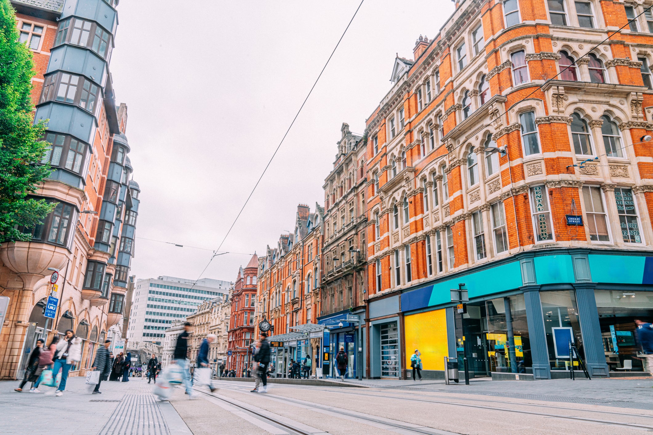 Much of Birmingham city centre is pedestrianised - and now bikes may be banned from some of these areas