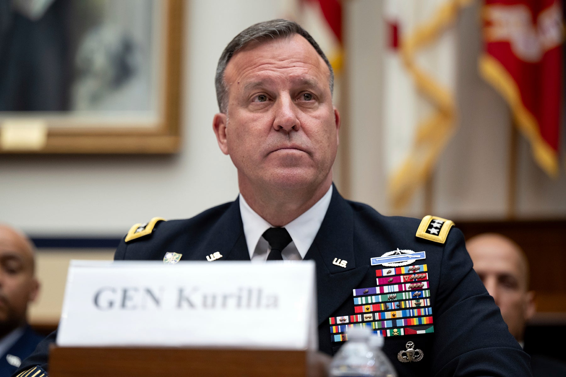 Army General Shoving Allegations