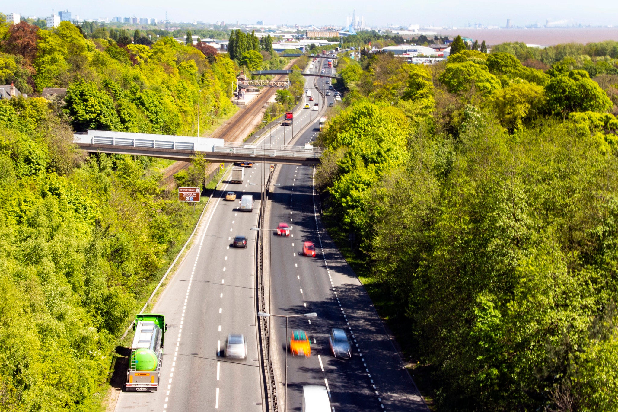 Officers discovered the schoolgirl with injuries by the A63 in Hessle at around 6.50am on Friday