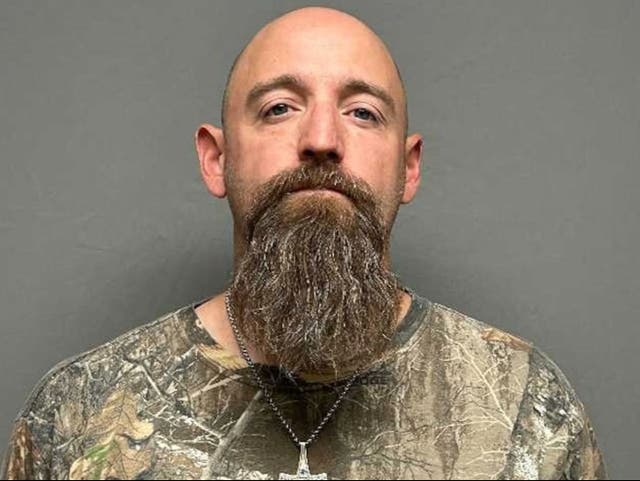 <p>Daren Christopher Abbey, 41, was arrested and charged with the killing of Dustin Kjersem</p>