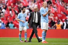 Pep Guardiola insists Man City ‘hungover’ comment after Tottenham loss was joke