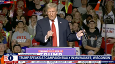 Trump appears to emulate ‘sex act’ on microphone after he melts down over technical difficulties