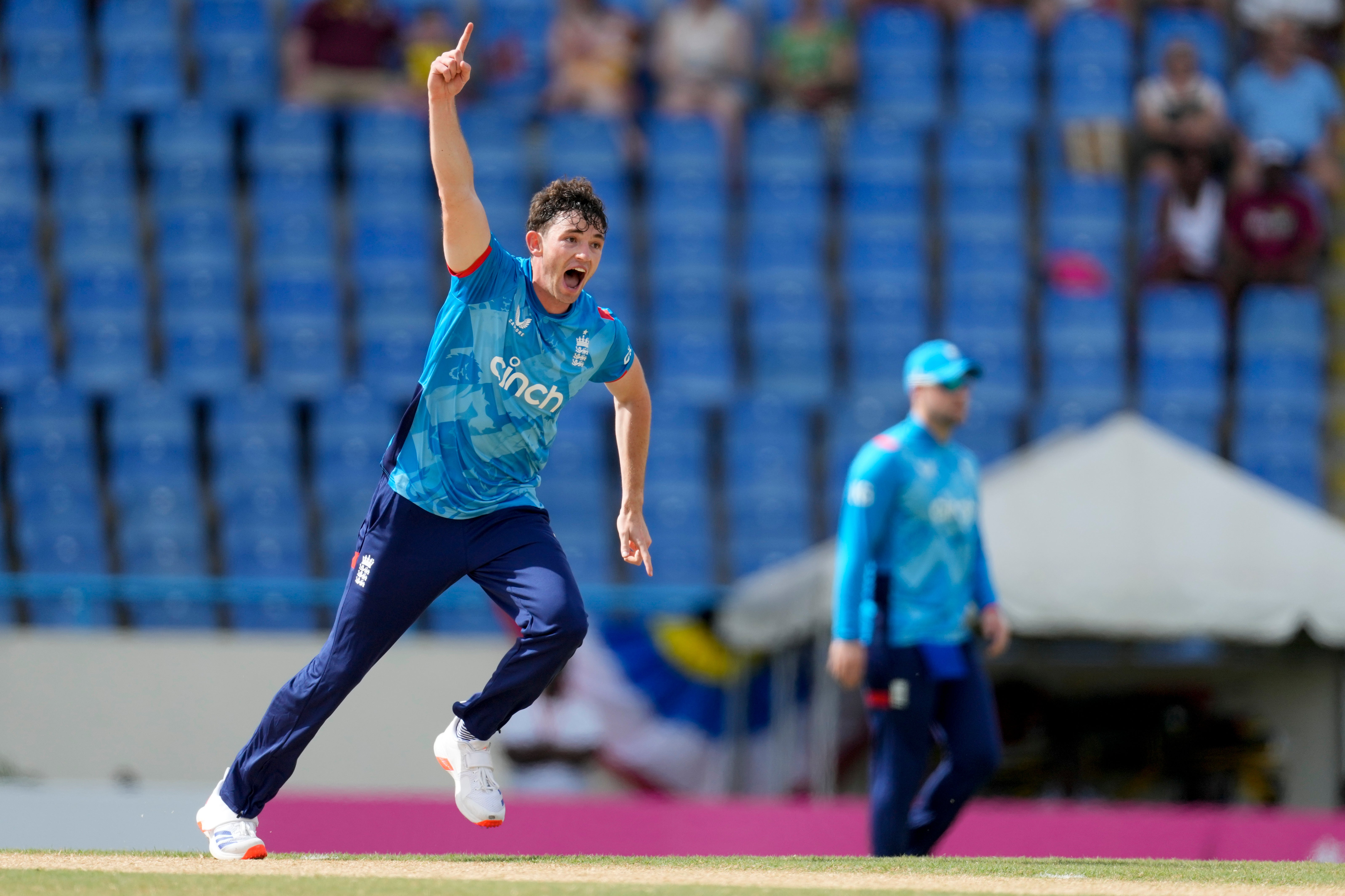 John Turner took the wickets of both West Indies openers