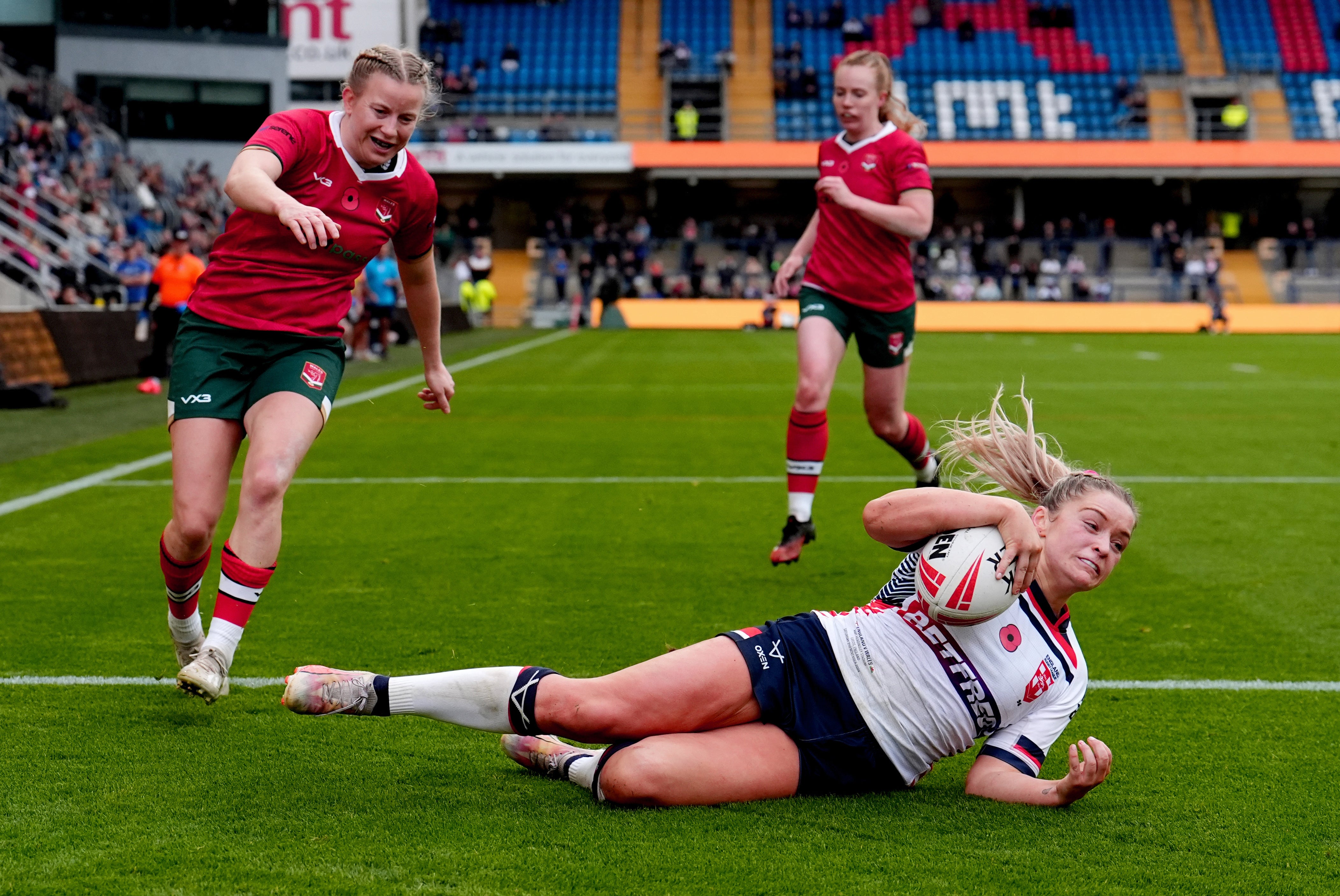 England were too strong for Wales