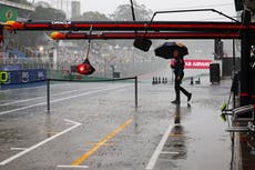 Brazil GP qualifying postponed after heavy rain and lightning at Interlagos