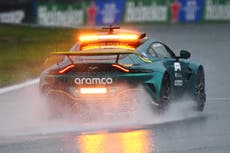 F1 Brazil GP LIVE: New qualifying schedule and start time after heavy rain causes delay at Interlagos