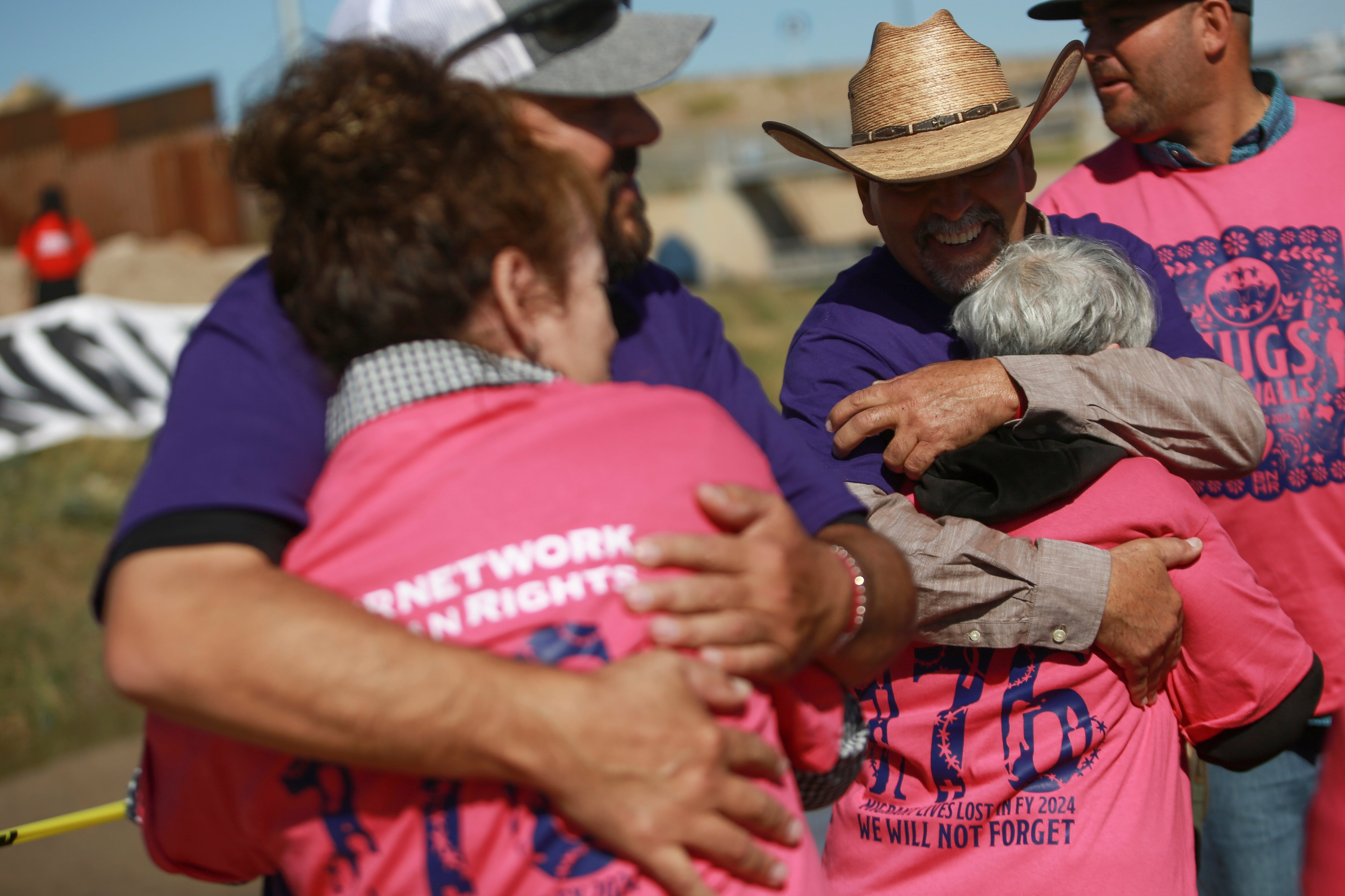 Mexico Border Reunion