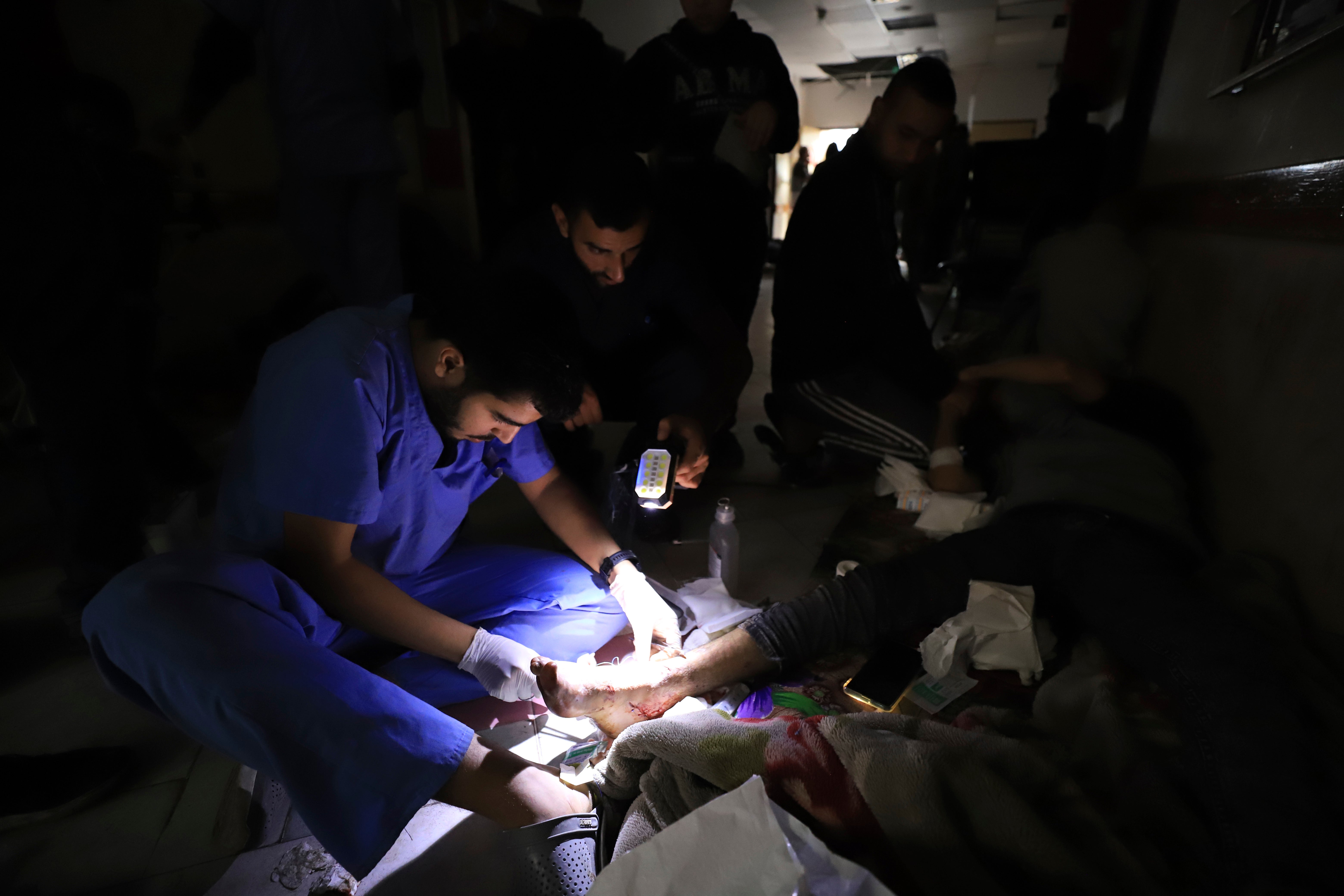 Israel Palestinians Gaza Hospital Sieges
