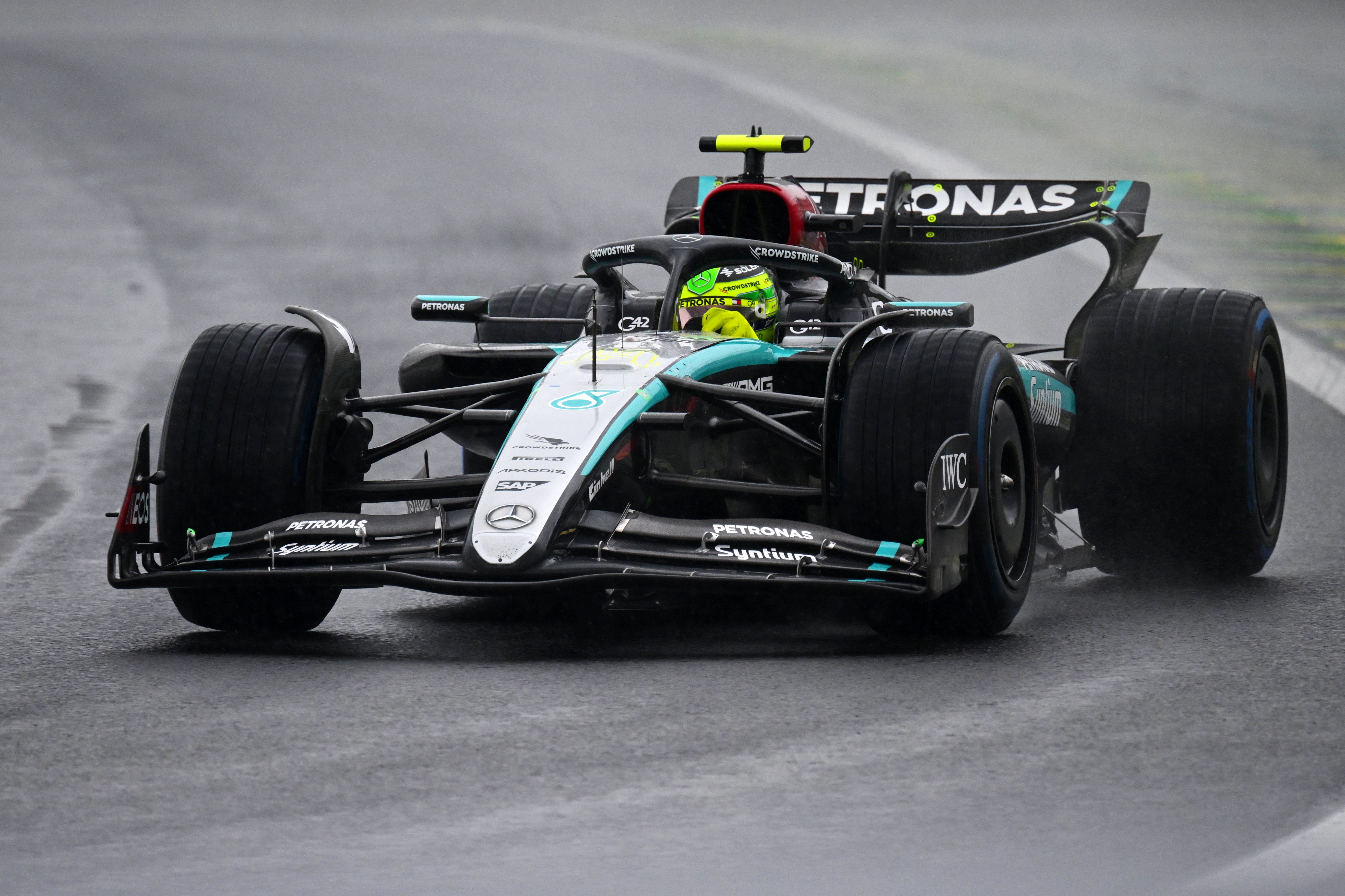 F1 Brazil GP LIVE: Qualifying updates and times as Max Verstappen rages in rain at Interlagos