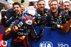 F1 Brazil GP LIVE: Race standings and result as Max Verstappen wins in the rain and Lando Norris falters