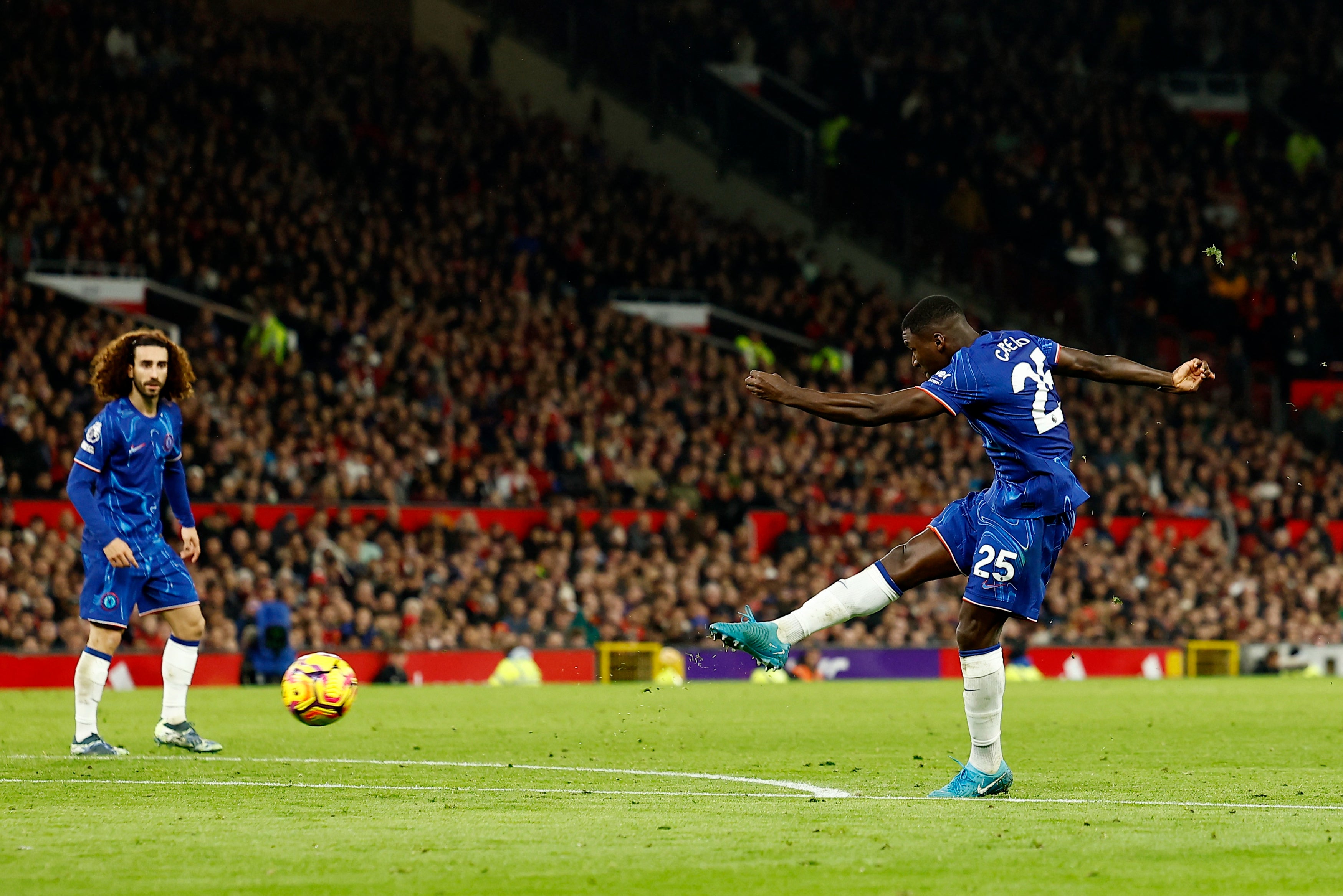 Moises Caicedo scored an excellent volley to secure Chelsea a point