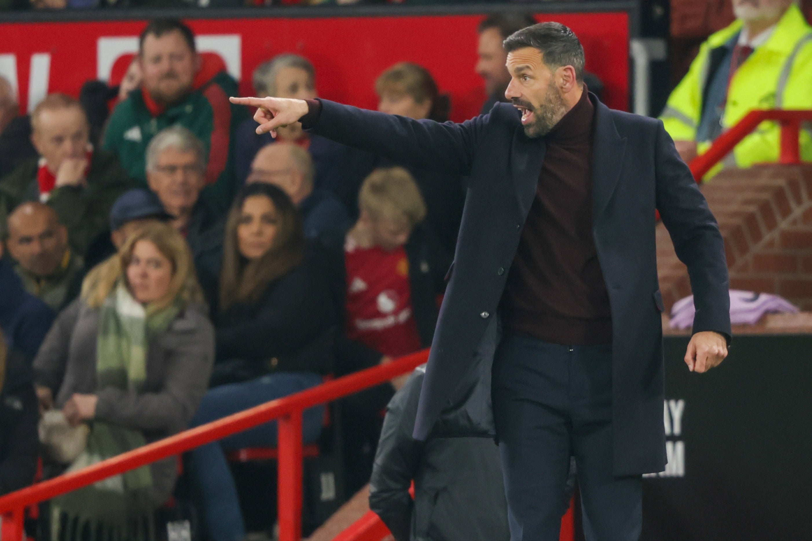 Ruud van Nistelrooy takes charge of his first Premier League game