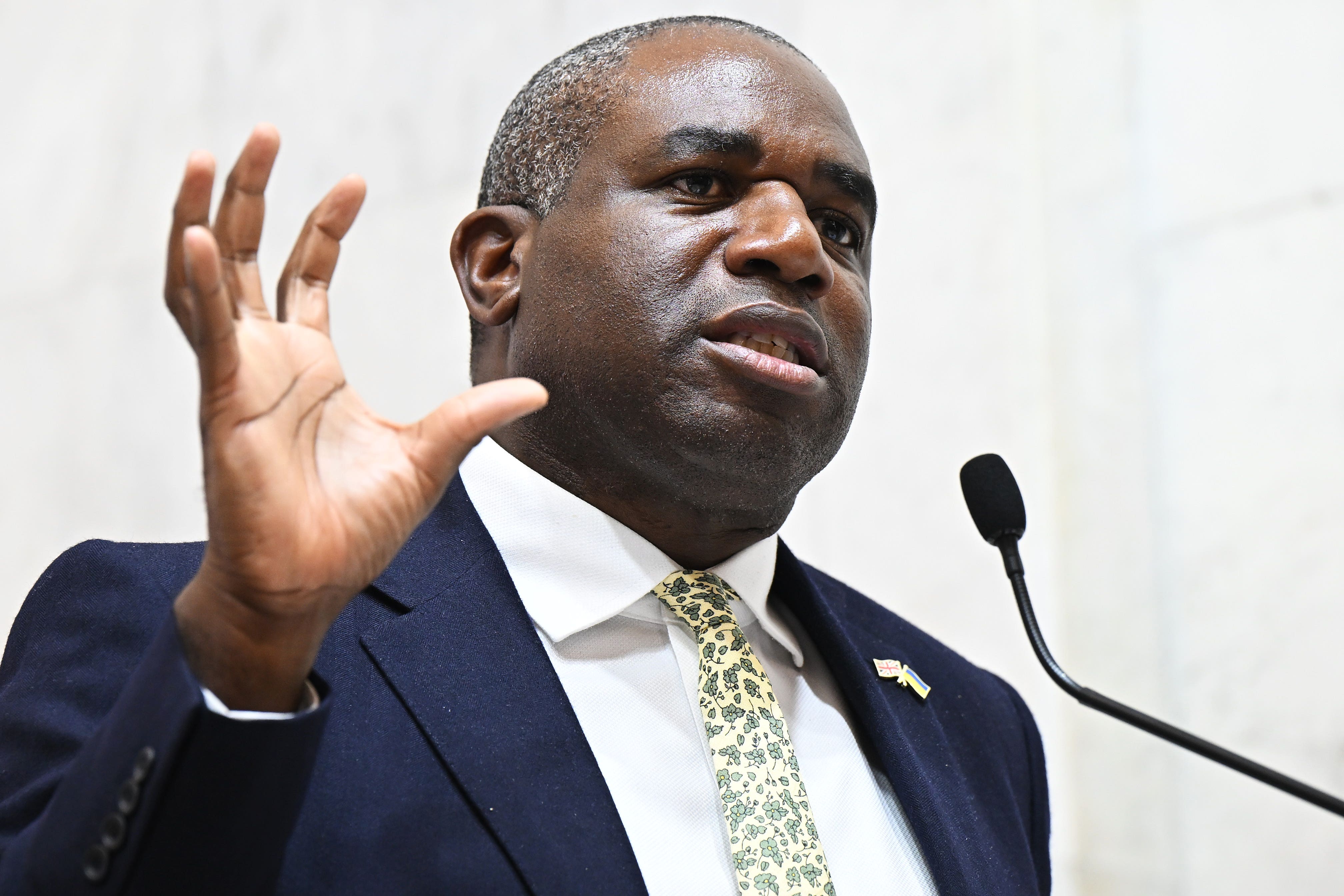 Foreign Secretary David Lammy (PA)