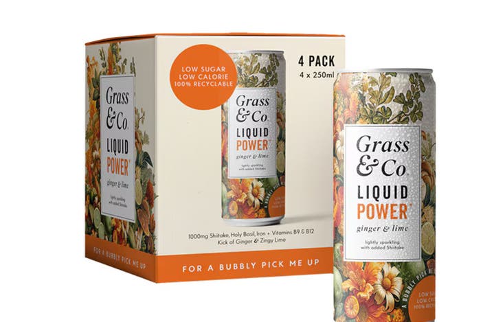 Grass & Co liquid power energy drink