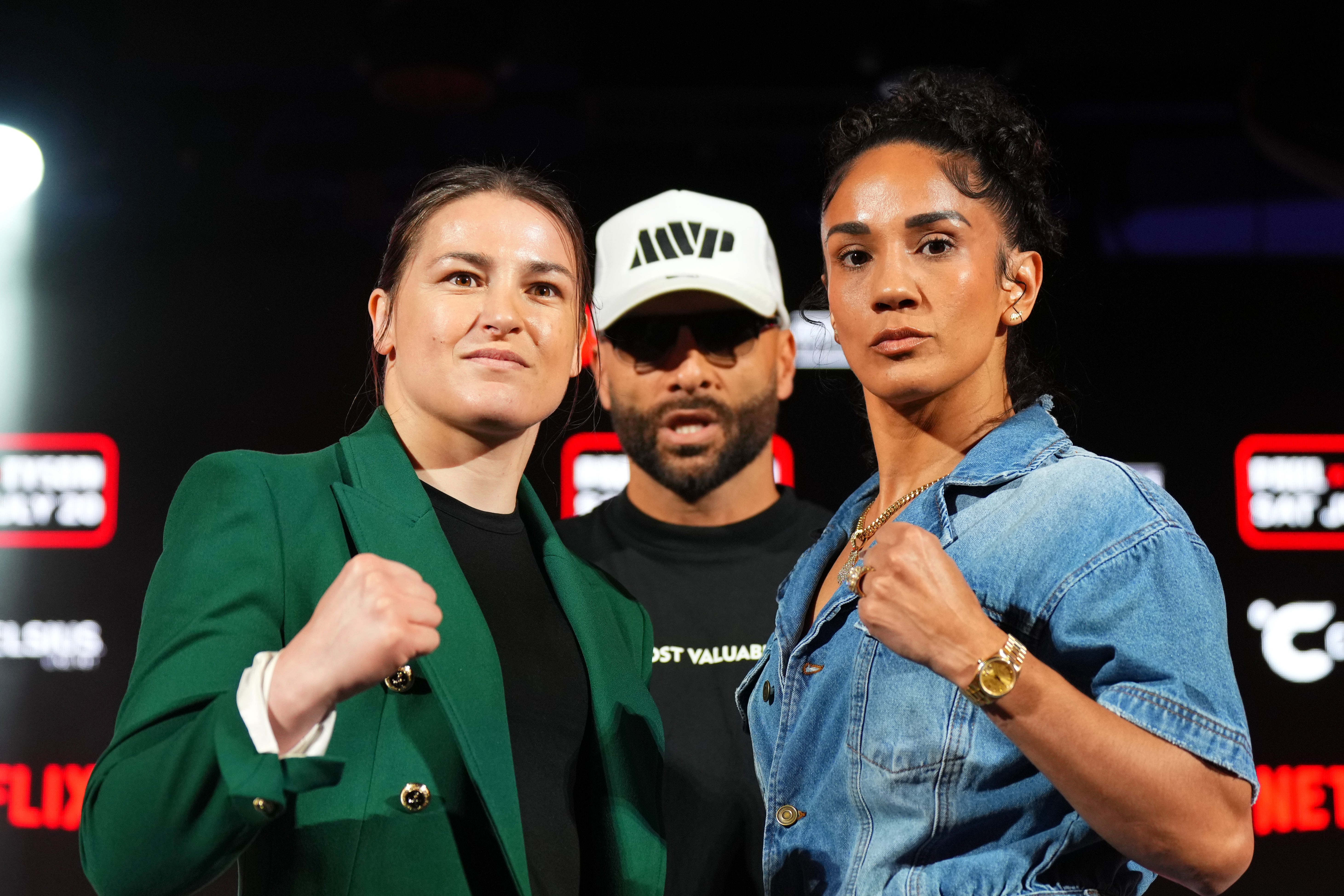 Katie Taylor and Amanda Serrano battle again in Texas next week on the Jake Paul vs Mike Tyson undercard