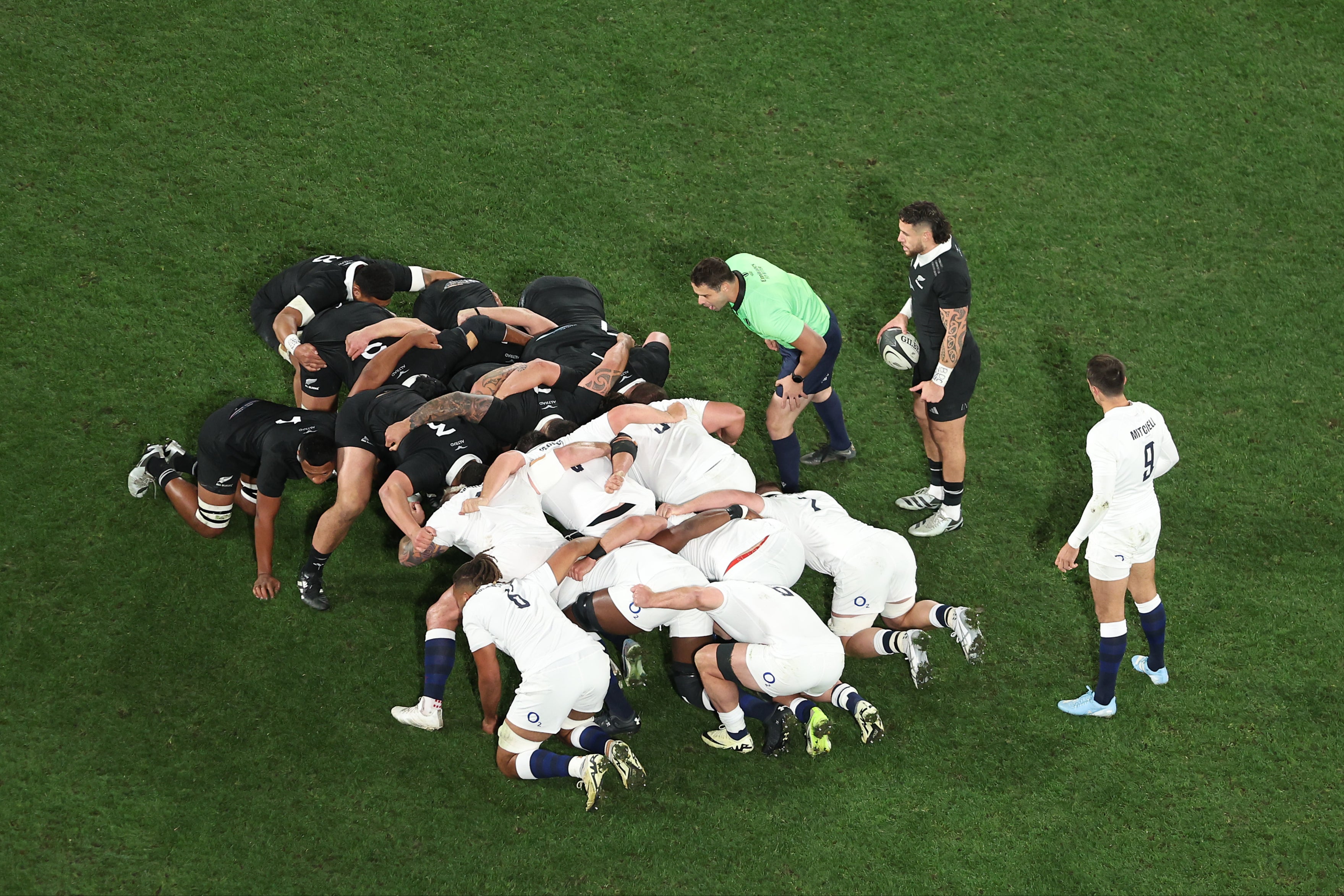 England are hoping to solve their scrummaging woes