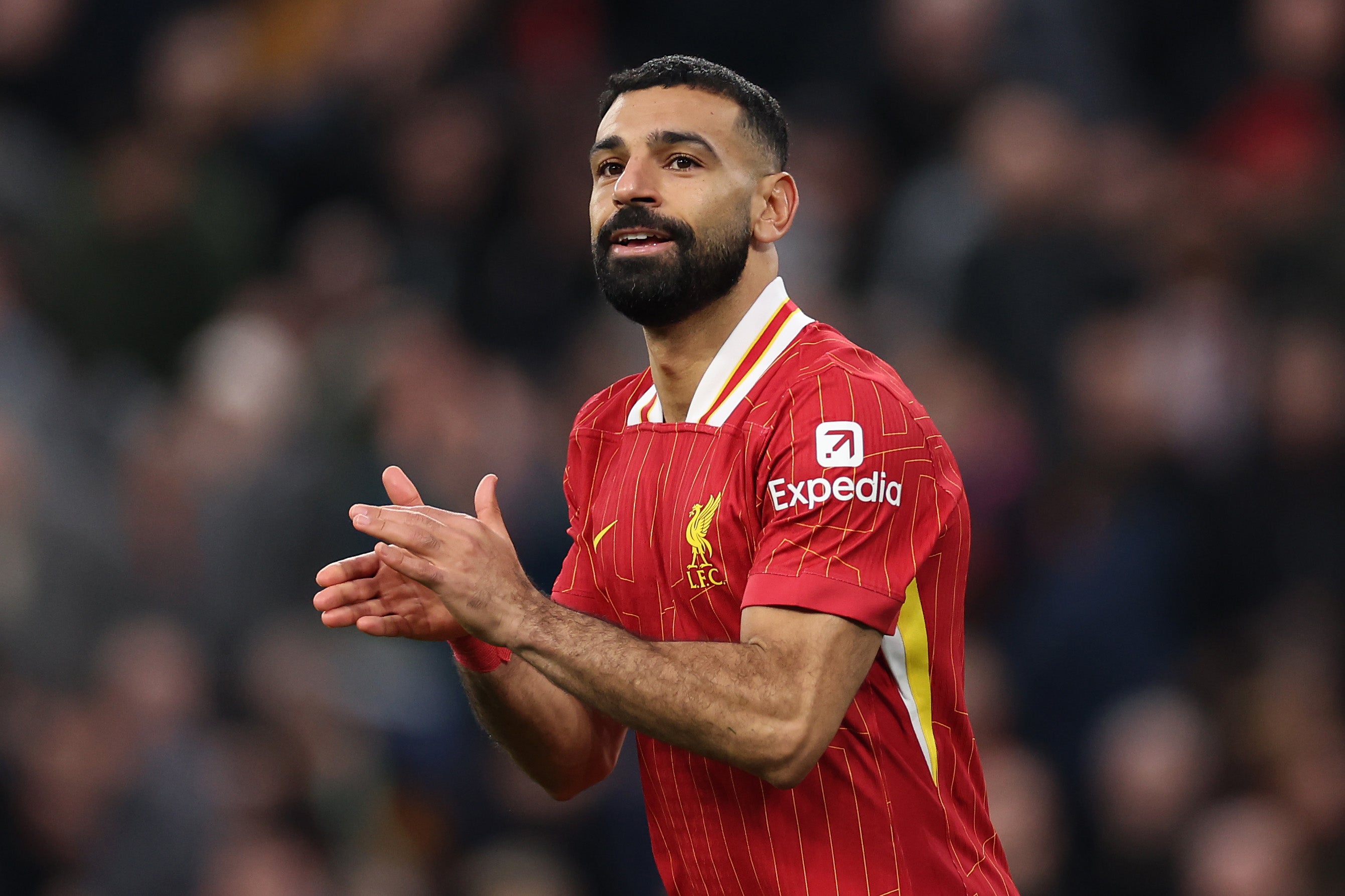 Salah is out of contract at the end of the season