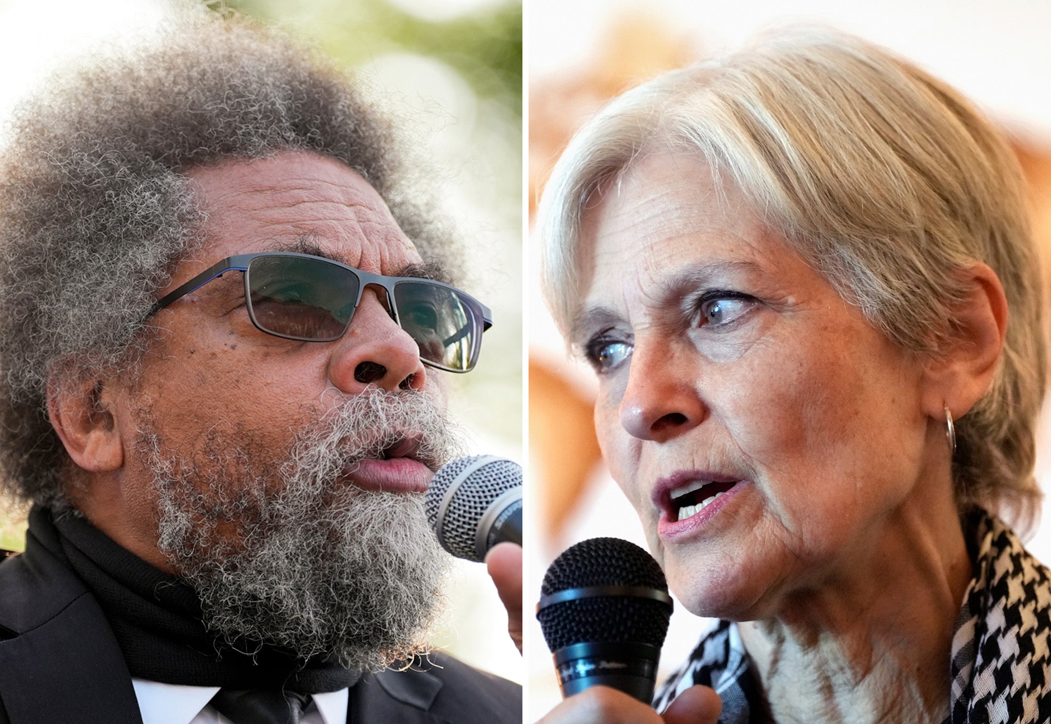 Cornel West and Jill Stein could pose a risk to Harris