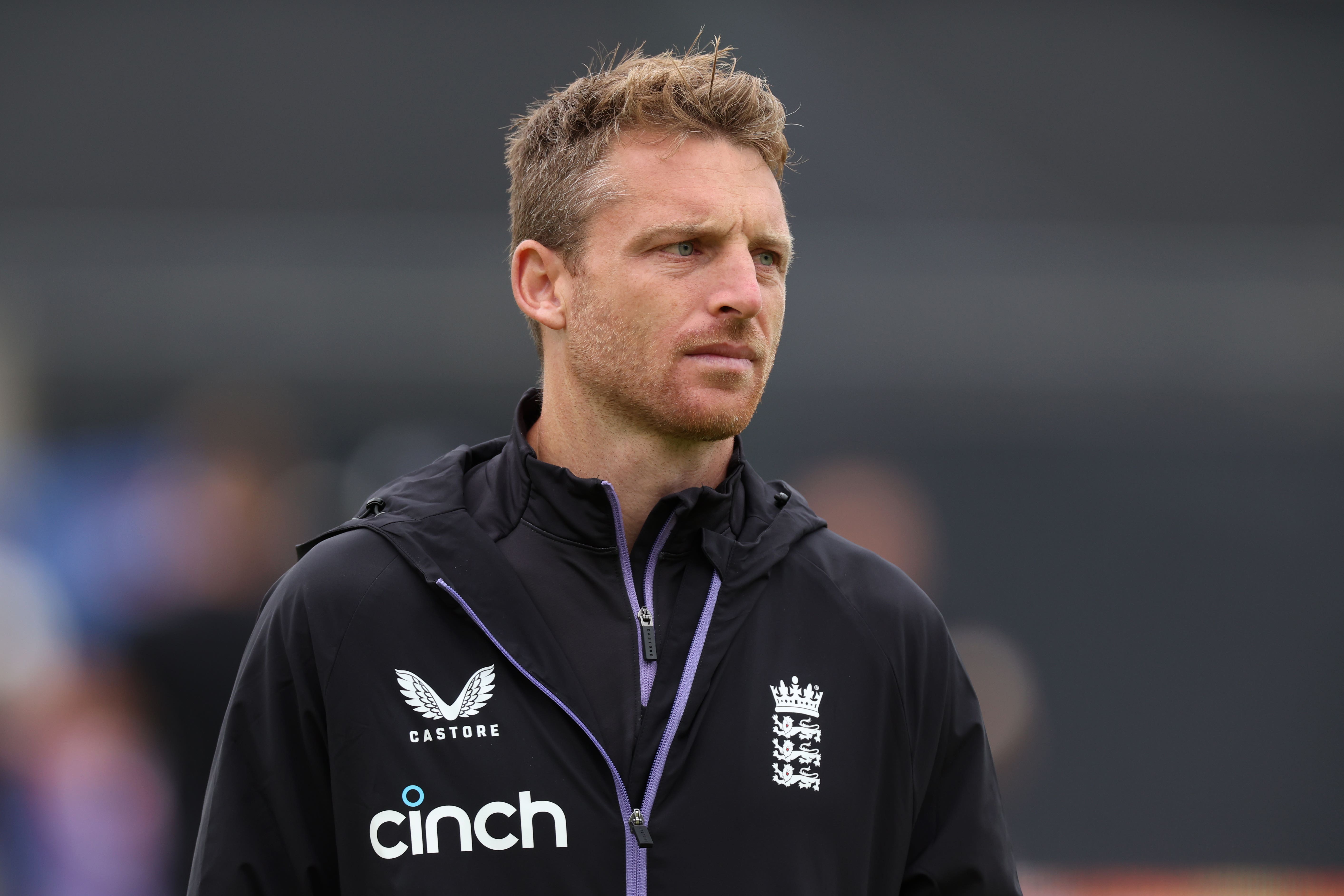 Jos Buttler trained at the Kensington Oval on Monday (Steven Paston/PA)