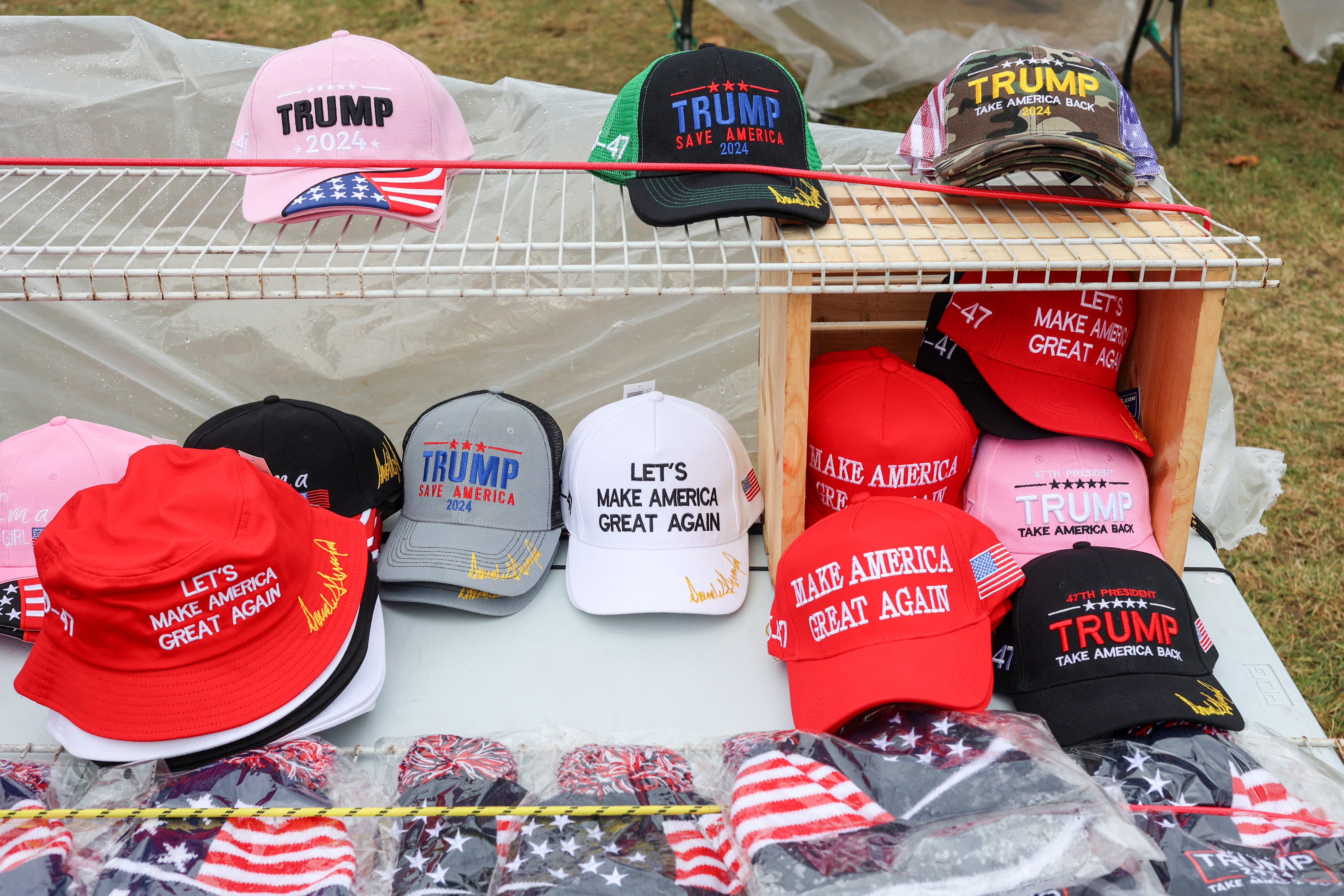 The Trump campaign said they have sold more than 2 million hats since 2023, and they now come in a variety of styles and colors