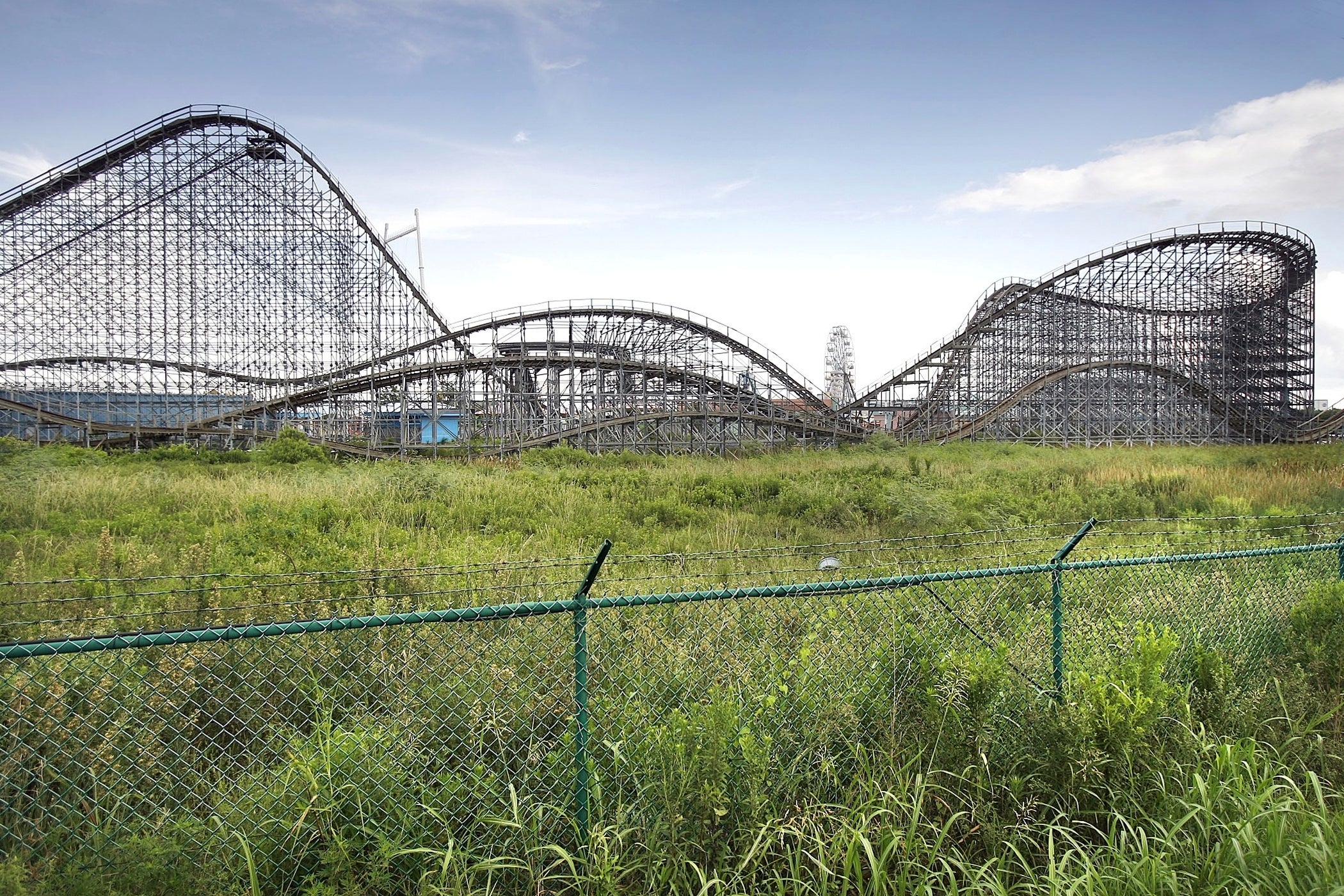 Six Flags New Orleans Demolition has started nearly 20 years after Hurricane Katrina hit the US