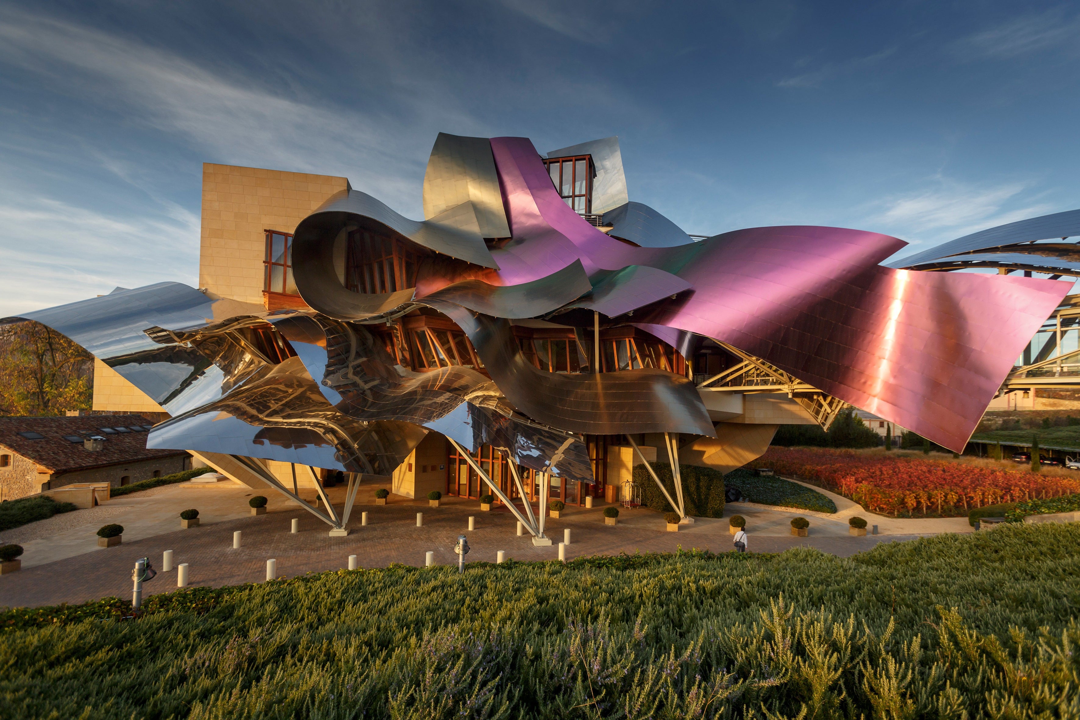 Bodegas De Los Herederos Del Marqués De Riscal was crowned the World’s Best Vineyard 2024 (Bodegas De Los Herederos Del Marqués De Riscal/PA)