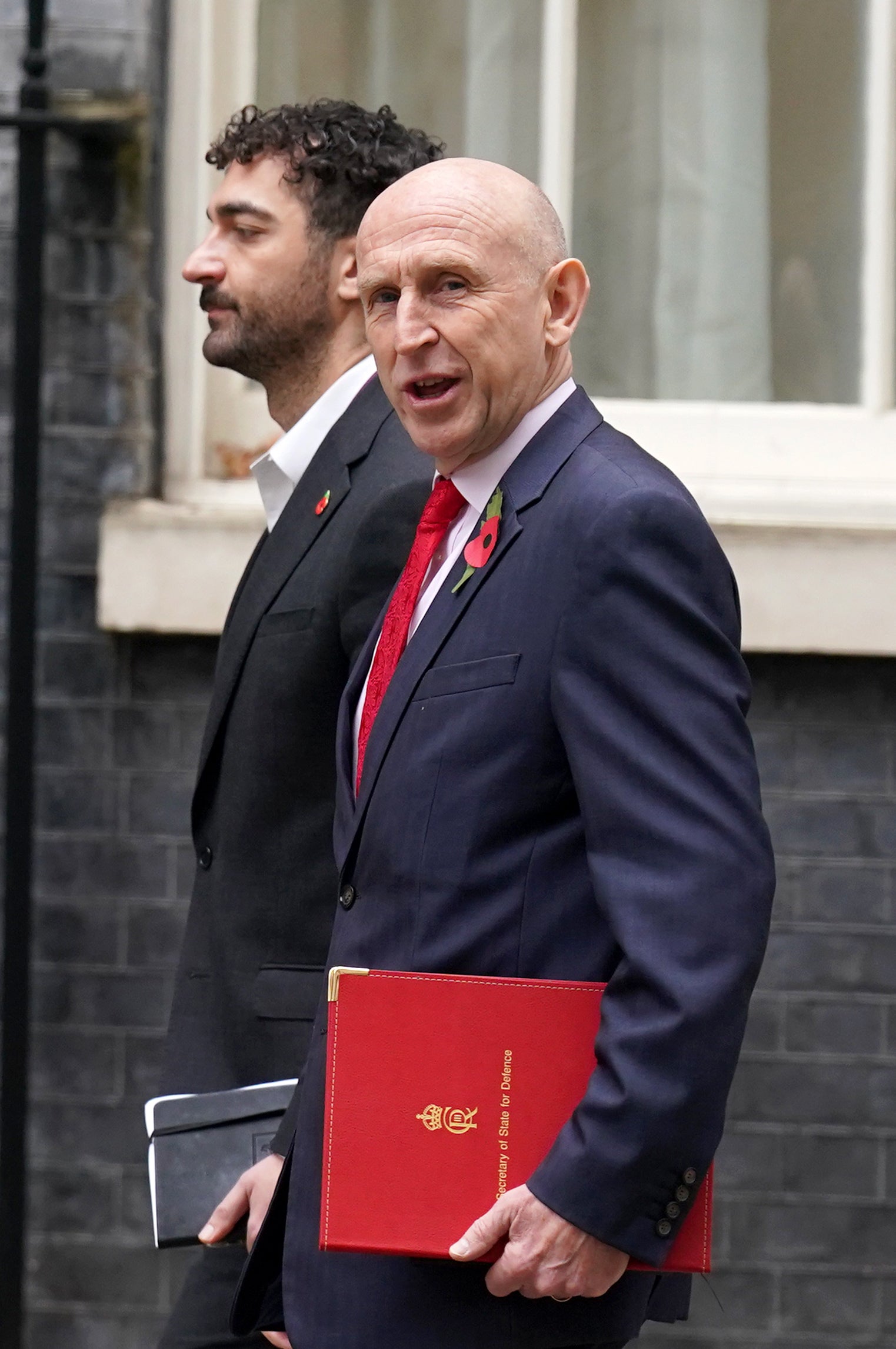 Defence secretary John Healy said he was proud of the British pilots and air crew who took part in the operation