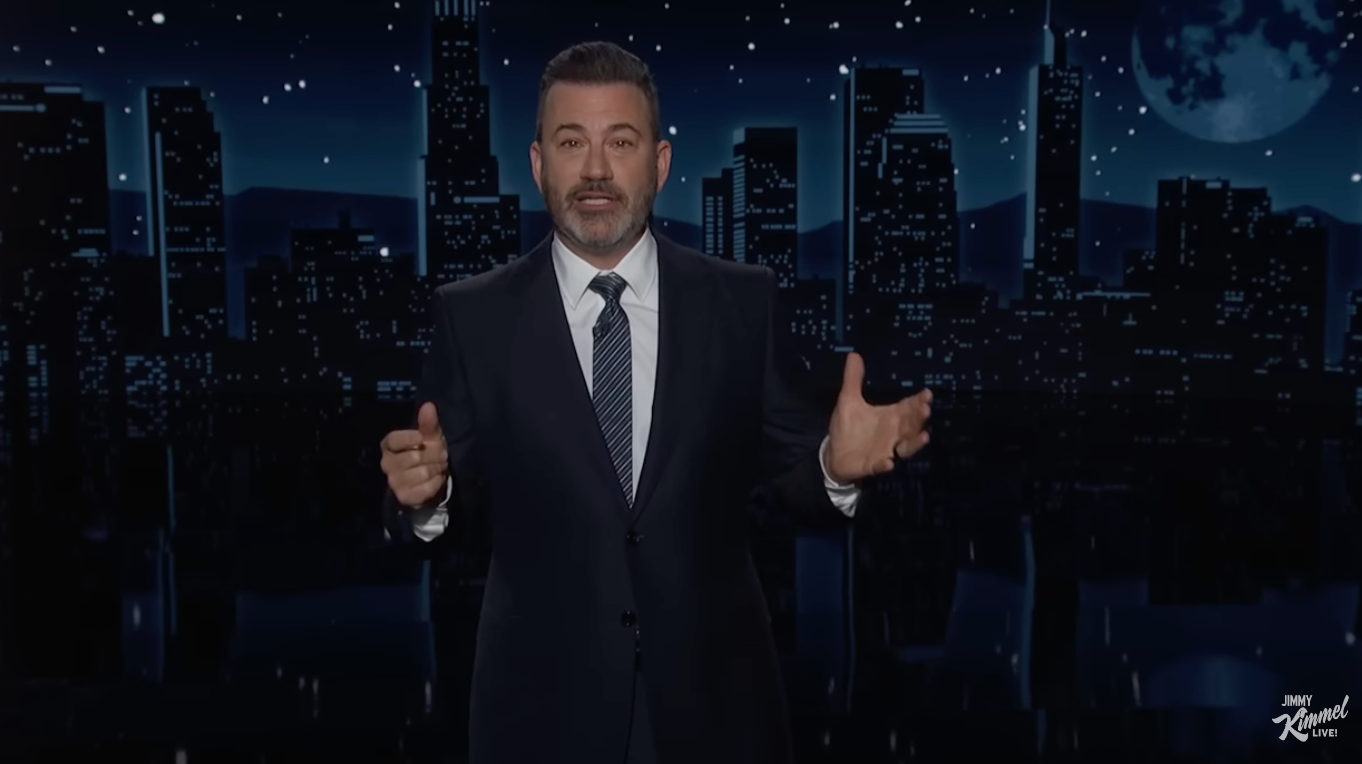 Jimmy Kimmel makes a final pitch to viewers on who to vote for