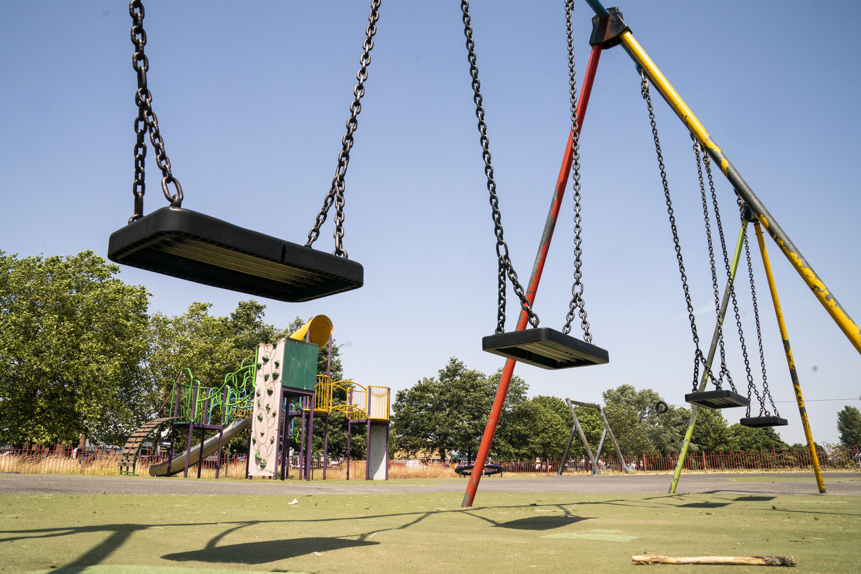 Playgrounds were closed at the height of the pandemic (PA)