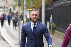 Conor McGregor ‘took cocaine and raped woman’ in hotel penthouse, court hears