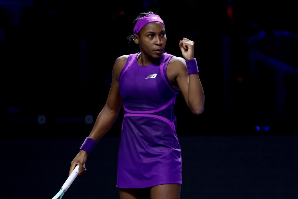 Gauff is through to the semi-finals for the second straight year