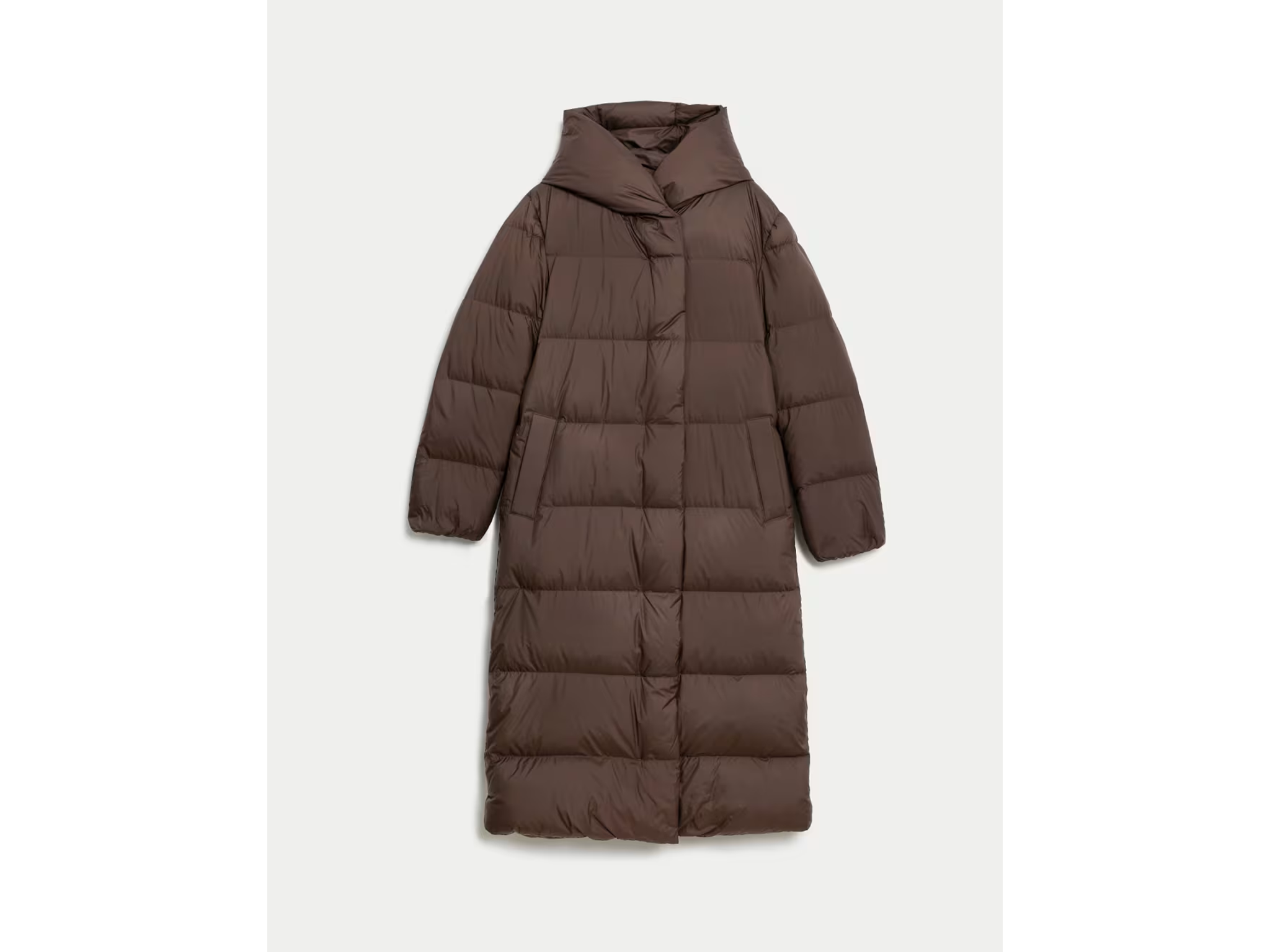 Best duvet coat IndyBest review Marks & Spencer feather and down longline puffer coat