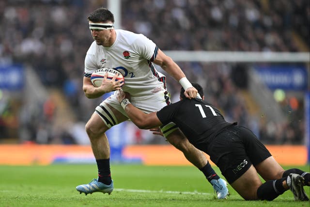 <p>Tom Curry will come off the bench for England again against New Zealand</p>