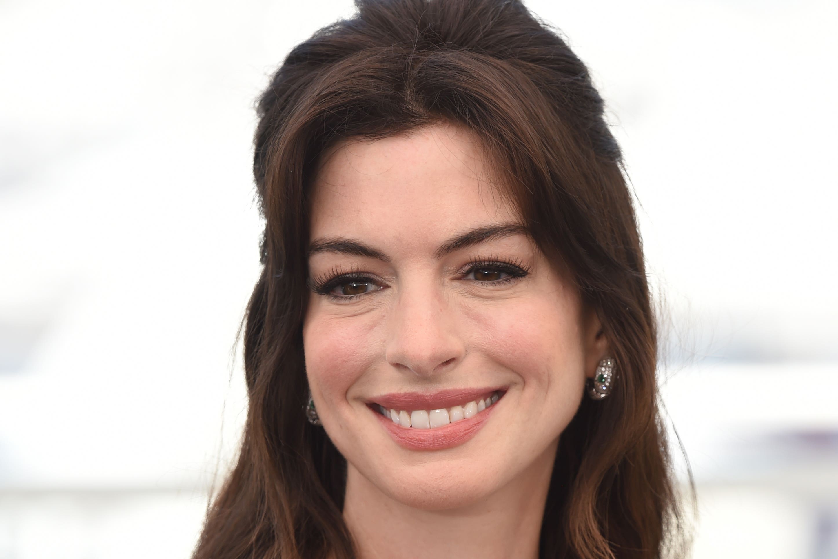 Anne Hathaway voted for Kamala Harris for US president (Doug Peters/PA)